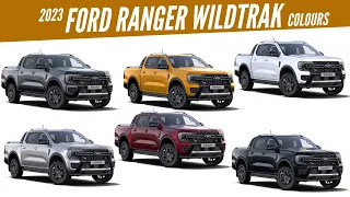 2023 Ford Ranger Wildtrak Pickup - All Color Options - Images | AUTOBICS