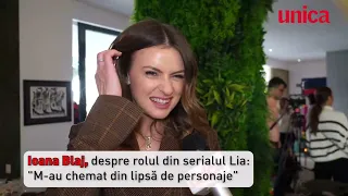 Ioana Blaj, despre rolul din serialul Lia: "M-au chemat din lipsă de personaje"