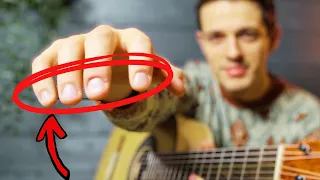 Guitar WITHOUT NAILS was the BEST Decision EVER - | Day 26