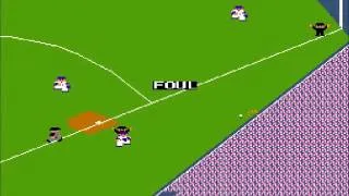 RBI Baseball - NES - Full Game AL vs NL (Bunt HR!)