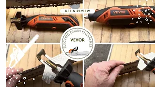 VEVOR Electric Chainsaw Sharpening Tool: Quick & Easy Chainsaw Chain Sharpening in UNDER 5 MINUTES!