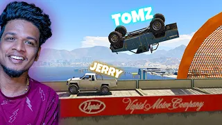 GTA 5 : Jerry Challenged me to FLY !!!!