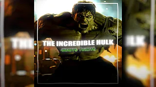 THE INCREDIBLE HULK | 4K60FPS TWIXTOR | FREE CLIPS