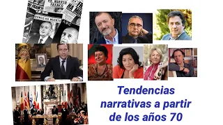 Narrativa española a partir de los años 70