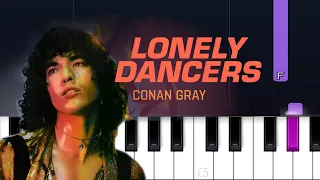 Conan Gray - Lonely Dancers  | Piano Tutorial