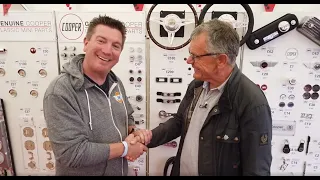 IMM 2019 Bristol John Michael Cooper Interview at International Mini Meet 2019 in the MiniSport tent