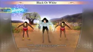 Michael Jackson: The Experience PS3 - Black or White Gameplay