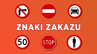 #3 - Znaki drogowe - Zakazu