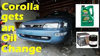 Engine Oil Change '91 - '98 Toyota Corolla (Detailed Guide - All You Need To Know)