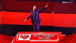 Seth “Freakin” Rollins Entrance: SmackDown, Jan. 28, 2022 -(1080p)