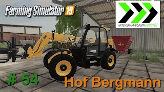 Hof Bergmann Let's Play #54 - New telehandler and compost