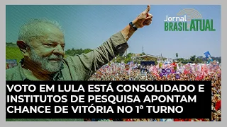 Voto em Lula está consolidado e institutos de pesquisa apontam chance de vitória no 1ª turno