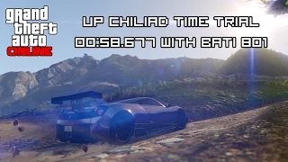 GTA Online - Up Chiliad Time Trial 00:58.677 w/ Bati 801