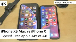iPhone XS Max vs iPhone X ❗❗❗ | Speed Test | Apple A12 vs A11