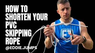 HOW TO SHORTEN YOUR PVC SKIPPING ROPE | How To Shorten Your Skipping Rope | Quick Tutorial