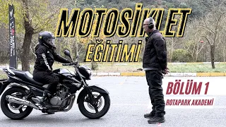 Motosiklet İleri Sürüş Eğitimi Almaya Başladım! A Sınıfı Ehliyete Geçiş