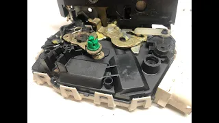Actuator rebuild - Mini R53 door locks not working right?