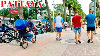 [🇹🇭4K] Pattaya Today, Walk, Around, South Pattaya Beach, Pattaya Beach Road, September 2022