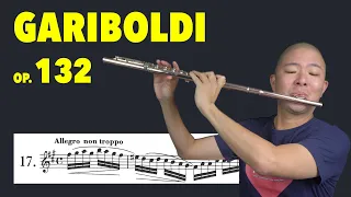 Gariboldi Flute Etude, Op. 132/17 - " Allegro non troppo" in F# Minor (2023 Recording)