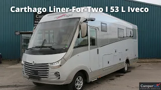 Carthago Liner-for-Two I 53 L Iveco Daily 2022 Motorhome For Sale at Camper UK