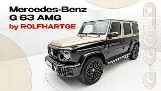 Mercedes-Benz G 63 AMG G-GOLD BY ROLFHARTGE IN DETAIL