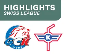 GCK Lions vs. EHC Kloten 1:2 - Highlights Swiss League