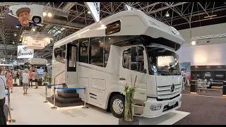 Concorde Cruiser 890 RLA MB Atego 1230 luxury RV Motorhome Camper truck walkaround + interior K0489