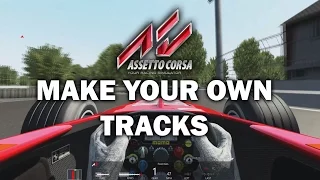 Race Track Builder - How to make Racetracks for Assetto corsa - Fully voiced tutorial.