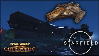 Starfield - XS Stock Light Freighter - Star Wars The Old Republic - Ship Building Guide