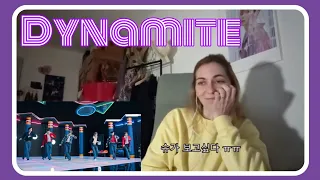 'Dynamite' BTS @ Best Artist 2020 Reaction (자막과 함께)