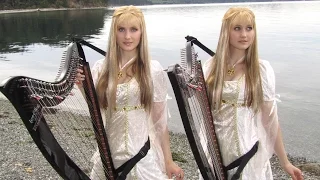 INTO THE WEST (Lord of the Rings) Harp Twins - Electric Harp