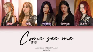 AOA - COME SEE ME (COLOR CODED LYRICS HAN/ROM/GEO/가사)