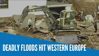 Deadly floods hit western Europe