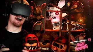 DO NOT PLAY TRICK OR TREAT WITH ANIMATRONICS.. || FNAF: VR Help Wanted (DREADBEAR DLC)