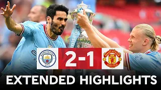 HIGHLIGHTS! | Man City 2-1 Man Utd | FA Cup Final 2023 | Gundogan (2) and Fernandes Goal