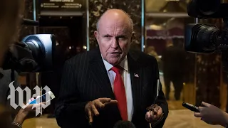 Rudy Giuliani keeps admitting this is all for PR