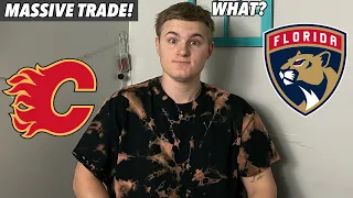 Matthew Tkachuk traded to the Florida Panthers from the Calgary Flames for Jonathan Huberdeau & more