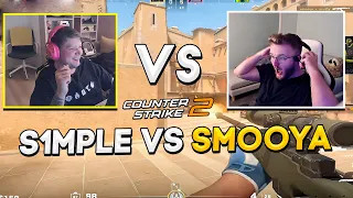 S1MPLE ПОПАЛСЯ ПРОТИВ SMOOYA НА ФЕЙСИТЕ В CS2!! СИМПЛ ЗАРУБИЛСЯ СО СМУЕЙ НА FACEIT В КС2