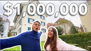 Living in a $1,000,000 apartment in Zurich, Switzerland | House tour
