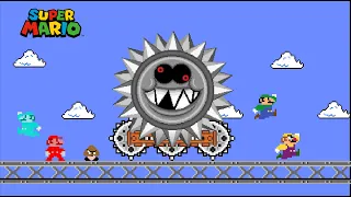 Mario's Mega Goomba Escape | Alphaxel Animation
