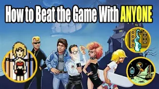 How to Beat Maniac Mansion Game with ANY Character