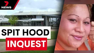 Family of woman who died in prison are calling for spit hoods to be banned | 7 News Australia