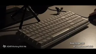 1 HOUR Work With Me ASMR | Keyboard ⌨️ & Mouse 🖱️ (HD, No Talking)
