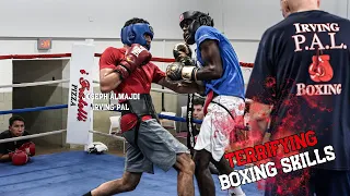 WHOA! Could YOU Take This Amateur Boxer On in Sparring?!