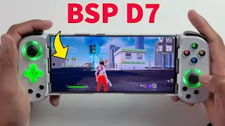 CHEGOU Controle BSP D7 no celular Android