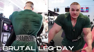 LEGACY SERIES EP. 04 | HOW TO GROW LEGS | WHERE IS MY HEAD AT | 3 WEEKS OUT FROM THE ARNOLD