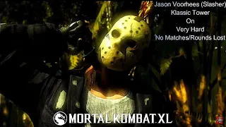 Mortal Kombat XL - Jason Voorhees (Slasher) Klassic Tower On Very Hard No Matches/Rounds Lost