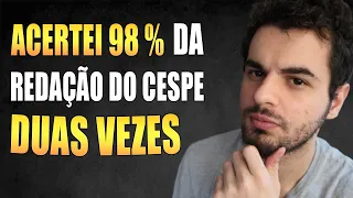 Redação CESPE Nota Máxima: 6 Passos Para Gabaritar!