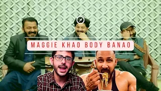 Pakistani Reaction | MAGGIE KHAO BODY BANAO | CARRYMINATI