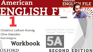 American English File 2nd Edition Book 1 Workbook Part 5A